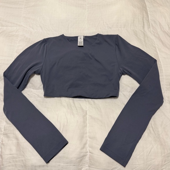 Oner Active Tops - oner active open back cropped long sleeve